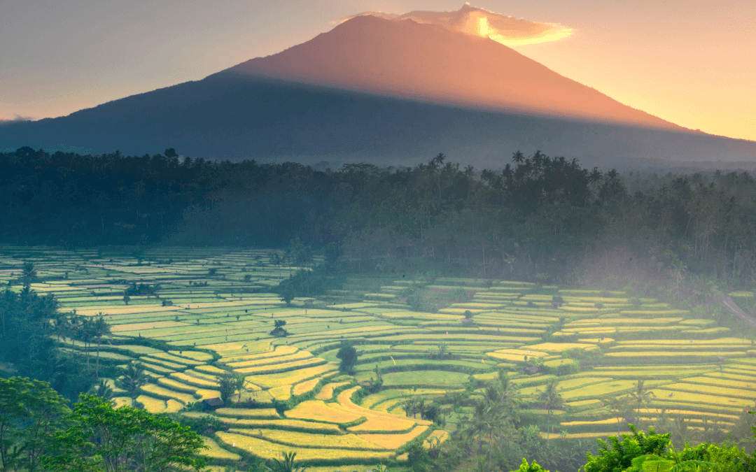 Volcans en Indonésie