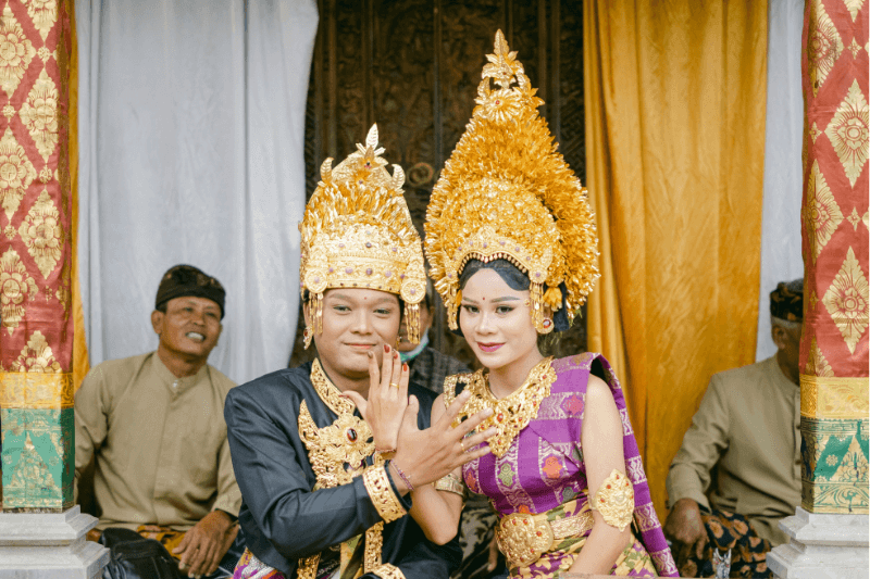 Bali, mariage traditionnel